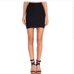 Topshop Bandage Black Miniskirt size 4